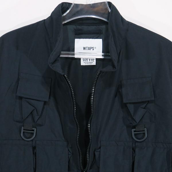 WTAPS ダブルタップス 17AW MODULAR/JACKET.NYLON.TAFFETA 172GWDT-JKM07 モジュラー ジャケット ナイロン タフタ ブラック アウター｜nanainternational｜02