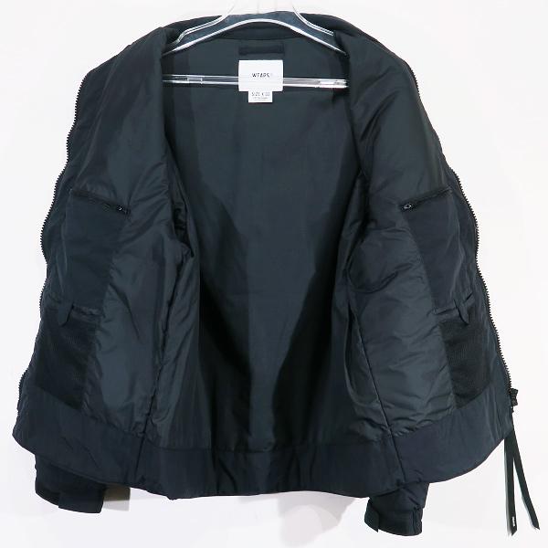 最安値で WTAPS ダブルタップス 17AW MODULAR/JACKET.NYLON.TAFFETA 172GWDT-JKM07 モジュラー ジャケット ナイロン タフタ ブラック アウター