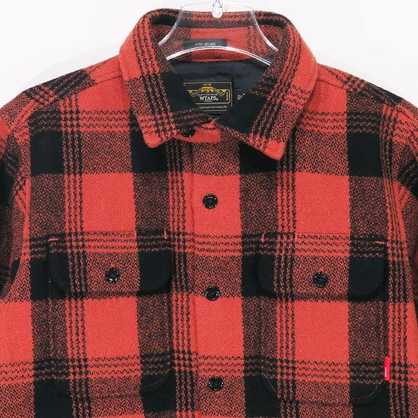 WTAPS ダブルタップス 13AW VATOS L/S 02/SHIRT.WOOL.TEXTILE 132GWDT