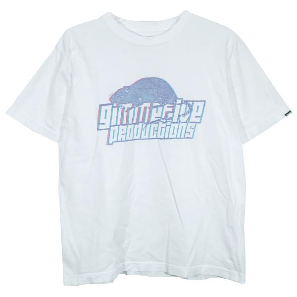 トップス everyone x GIMME FIVE BORDER TEE L NEIGHBORHOOD（ネイバーフッド） x Gimme Five ギミーファイブ RAT TEE