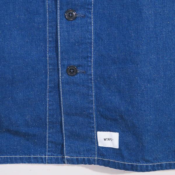 WTAPS ダブルタップス 20SS MINE LS/SHIRT.COTTON.DENIM 201BRDT WTAPS ダブルタップス 20SS MINE LS/SHIRT.COTTON.DENIM 201BRDT