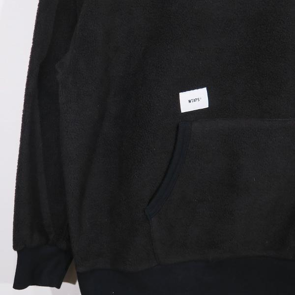 WTAPS ブラック スウェット 02 WTAPS（ダブルタップス） 18AW CRACK 02/SWEATSHIRT.COPO 182ATDT