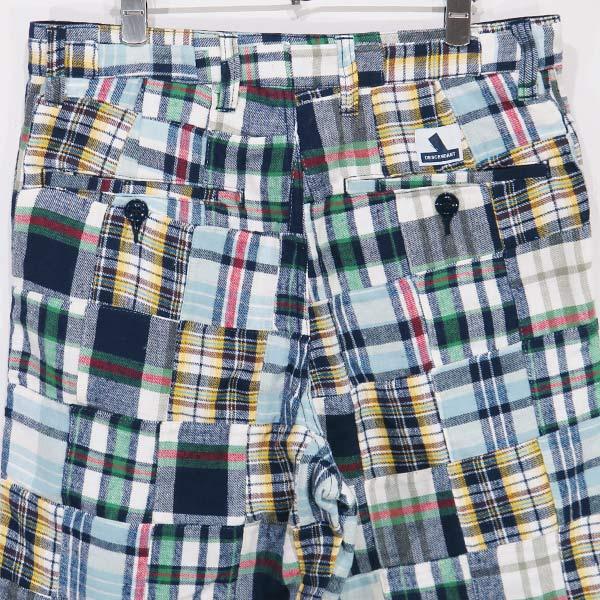 DESCENDANT ディセンダント 21SS DC-6 PATCHWORK SHORTS 211TQDS-PTM03 