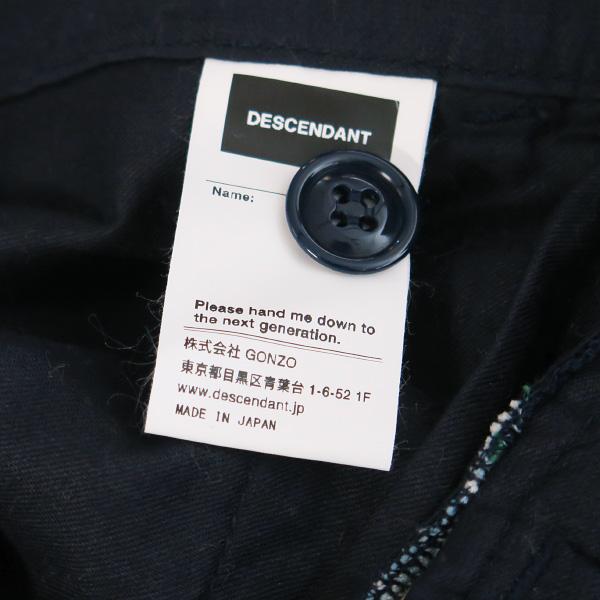 DESCENDANT ディセンダント 21SS DC-6 PATCHWORK SHORTS 211TQDS