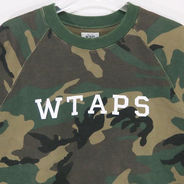 WTAPS（ダブルタップス） 15AW DESIGN CREW NECK 04/SWEATSHIRT.COTTON 