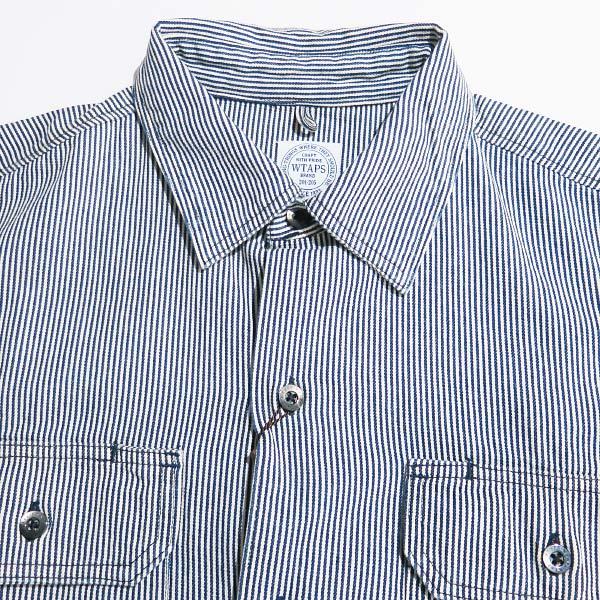 WTAPS（ダブルタップス） 17SS UNION SS/SHIRT.COTTON.HICKORYSTRIPE