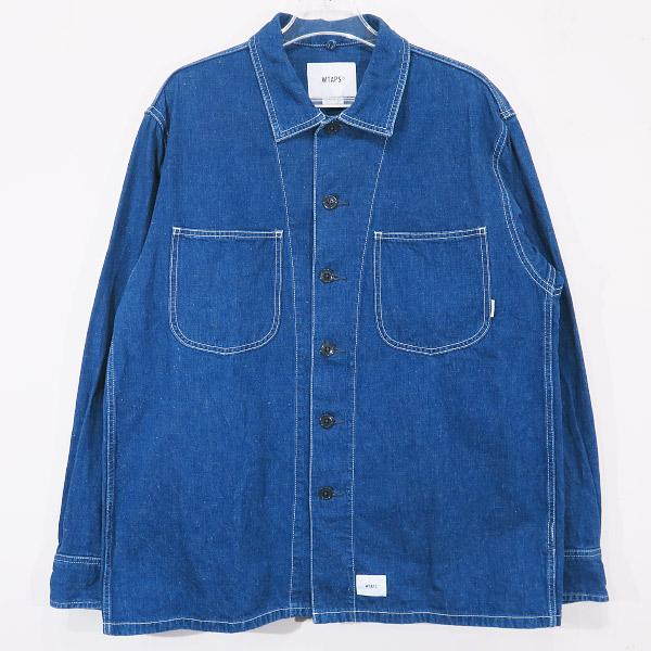 WTAPS ダブルタップス 20SS MINE LS/SHIRT.COTTON.DENIM 201BRDT-SHM03 