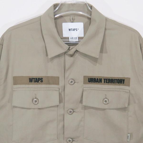 WTAPS ダブルタップス 21AW BUDS/LS/COTTON.SERGE 212BRDT-SHM02 WTAPS ダブルタップス 21AW BUDS/LS/COTTON.SERGE 212BRDT-SHM02