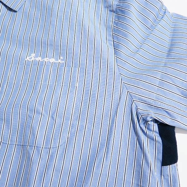 シャツ/ブラウス(半袖/袖なし) sacai Thomas Mason s Cotton Poplin Shirt Thomas Mason Cotton Poplin Shirt – La Garçonne