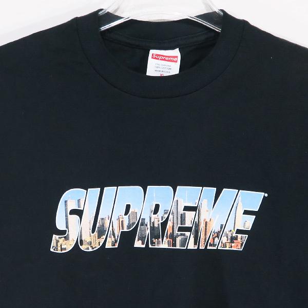 SUPREME シュプリーム 23AW GOTHAM TEE ゴッサム Tシャツ ブラック ショートスリーブ 半袖｜nanainternational｜02