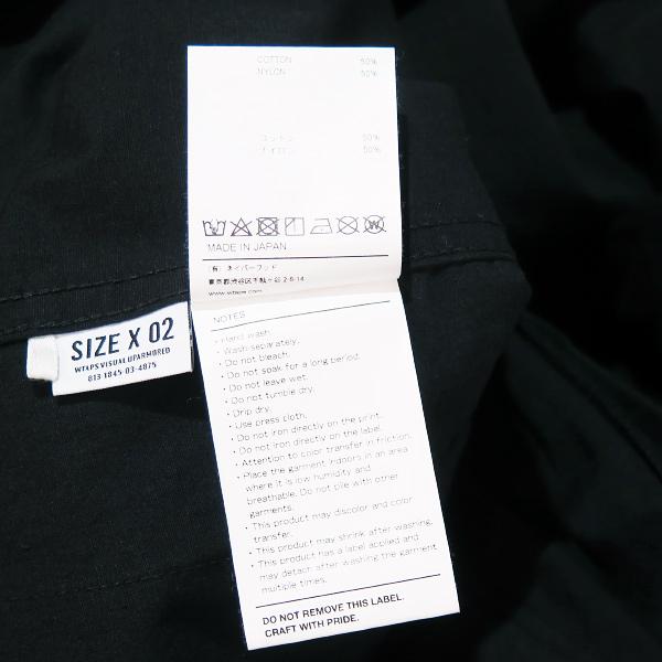 WTAPS（ダブルタップス） WMILL-LS 01 SHIRT.NYCO.RIPSTOP WVDT-SHM01