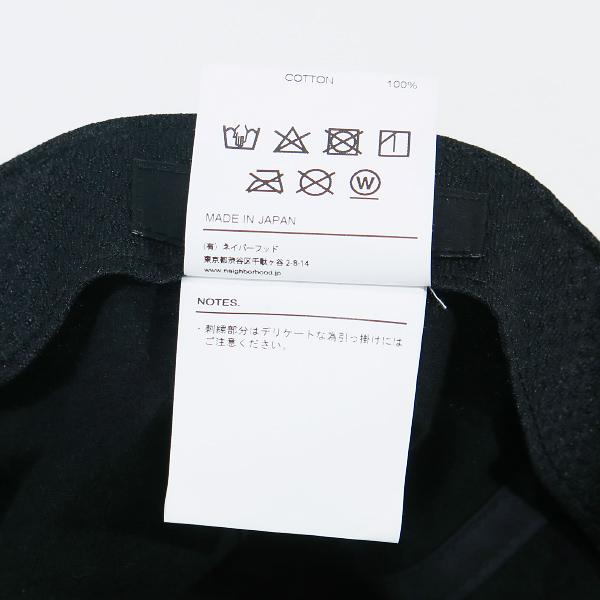 NEIGHBORHOOD（ネイバーフッド） 22SS B.B./C-CAP 221YGNH-HT06 ベース