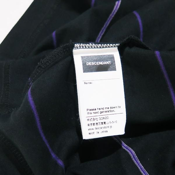 DESCENDANT ディセンダント 23SS HORIZONTAL MULTI STRIPE SS 231ATDS