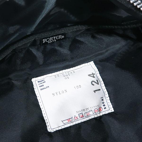 sacai（サカイ） x Dr.Woo ドクター ウー x PORTER ポーター WAIST BAG