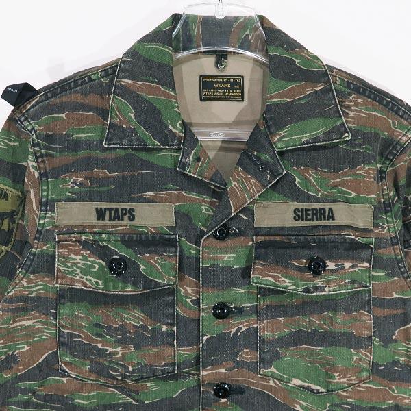 WTAPS（ダブルタップス） 17SS BUDS LS 02/SHIRT COTTON TWILL TIGER