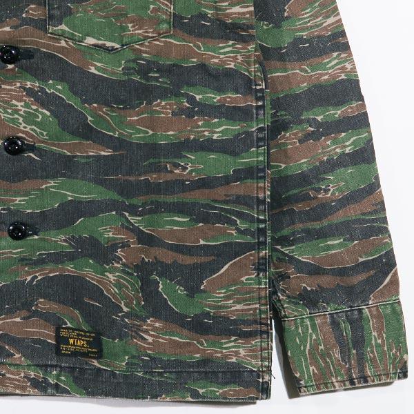 WTAPS（ダブルタップス） 17SS BUDS LS 02/SHIRT COTTON TWILL TIGER