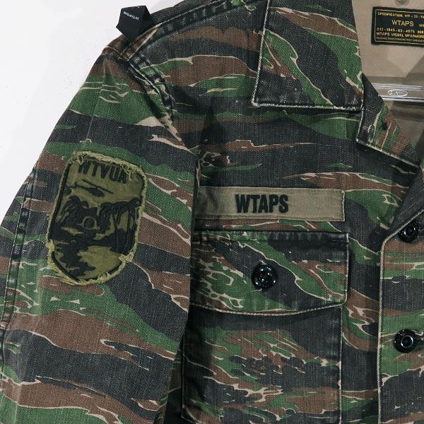 WTAPS（ダブルタップス） 17SS BUDS LS 02/SHIRT COTTON TWILL TIGER