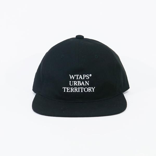 WTAPS ダブルタップス 23AW T-6H 01/CAP/PLRA.TWILL.WUT 232HCDT-HT02 WTAPS URBAN TERRITORY 6パネル キャップ 帽子 ブラック｜nanainternational｜02