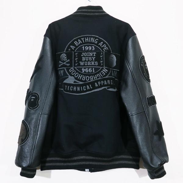 BAPE x Neighborhood Numbering Exclusive Varsity Jacket (A BAPE x Neighborhood Numbering Exclusive Varsity Jacket (A