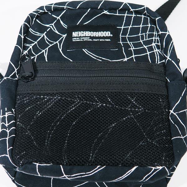 NEIGHBORHOOD ネイバーフッド 23SS SPIDERWEB SHOULDER BAG 231TQNH 