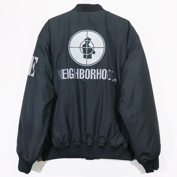 NEIGHBORHOOD ネイバーフッド 23AW NH X PUBLIC ENEMY X MAJESTIC.BASEBALL JACKET パブリック エネミー マジェスティック ベースボール ジャケット アウター｜nanainternational｜04