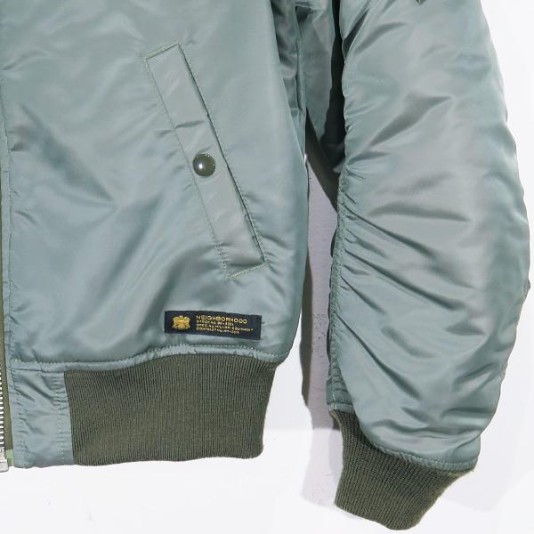 NEIGHBORHOOD ネイバーフッド 16AW MA-1/N-JKT 162SZNH-JKM04 NEIGHBORHOOD ネイバーフッド 16AW MA-1/N-JKT 162SZNH-JKM04