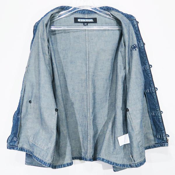 NEIGHBORHOOD ネイバーフッド 23AW WASHED DENIM KF JACKET NEIGHBORHOOD ネイバーフッド 23AW WASHED DENIM KF JACKET