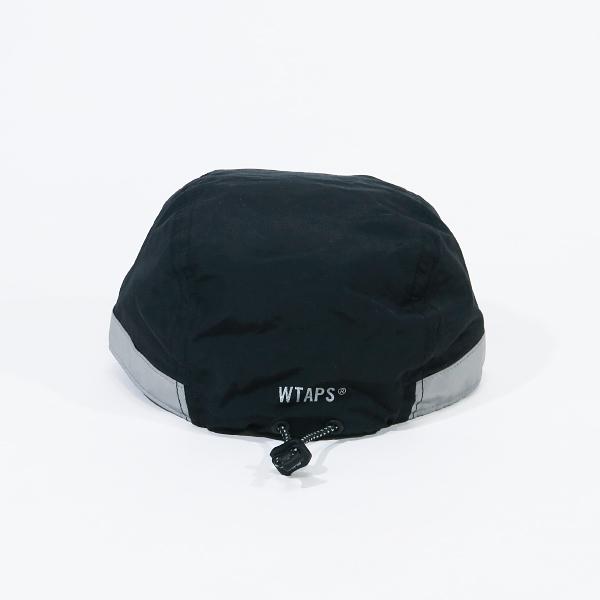 WTAPS ダブルタップス T-7/CAP/NYLON TAFFETA WTVUA 231HCDT-HT16 ナイロンタフタ キャンプ キャップ ブラック 帽子｜nanainternational｜05