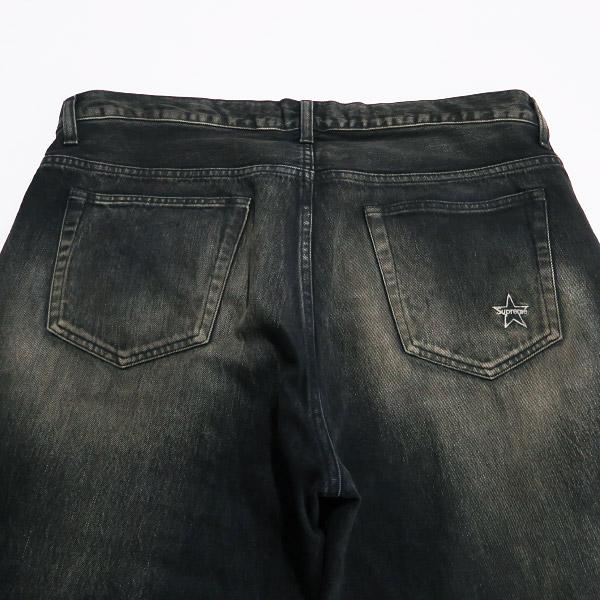 SUPREME シュプリーム 23AW DISTRESSED LOOSE FIT SELVEDGE JEAN 