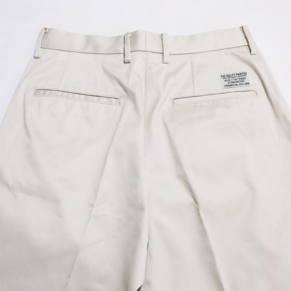 ワコマリア　PLEATED TROUSERS トラウザー　パンツ　新品未使用 WACKO MARIA（ワコマリア） 23AW DOUBLE PLEATED CHINO TROUSER 23FW