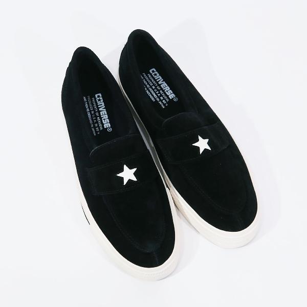 CONVERSE Addict コンバース アディクト x NEXUSVII. ネクサスセブン ONE STAR LOAFER 1SC911 ワン スター ローファー ブラック スニーカー シューズ｜nanainternational｜05