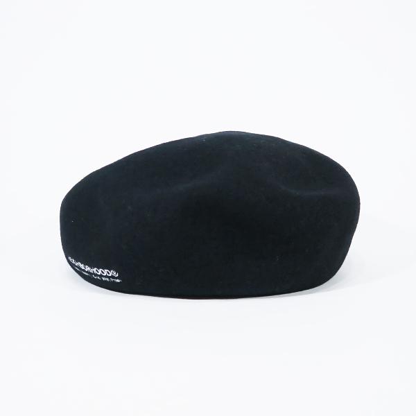 NEIGHBORHOOD ネイバーフッド 23AW BASQUE BERET 23211NH-HT01 バスクベレー ブラック キャップ 帽子 ベレー帽｜nanainternational｜04