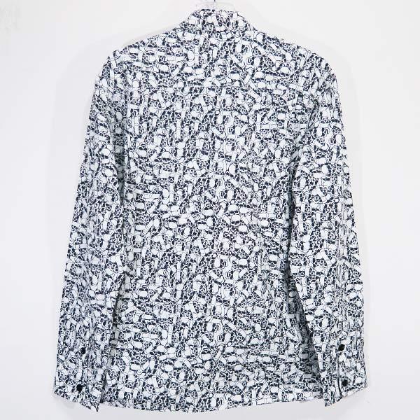 【美品・23SS】MARK&LONA ポリシャツ L相当　スカルラインストーン 美品・23SS】MARK&LONA ポロシャツ L相当 スカルラインストーン