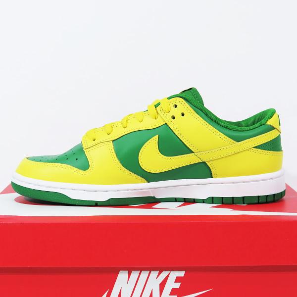 NIKE ナイキ NIKE DUNK LOW RETRO BTTYS [BE TRUE TO YOUR SCHOOL] DV0833 300 ダンク ロー レトロ ビー トゥルー トゥ ユア グリーン イエロー スニーカー｜nanainternational｜04