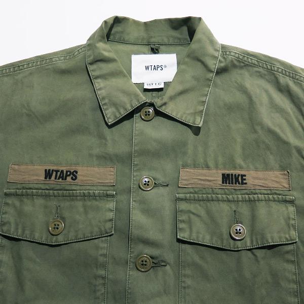 WTAPS ダブルタップス 18SS BUDS LS 02/SHIRT.COTTON.GABADINE WTAPS ダブルタップス 18SS BUDS LS 02/SHIRT.COTTON.GABADINE