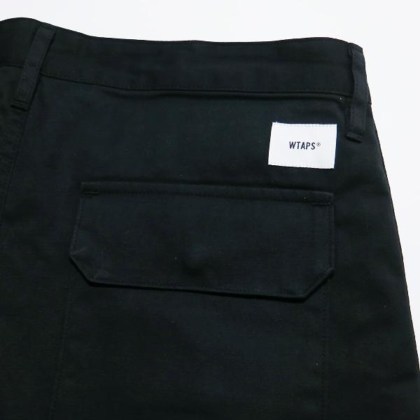 WTAPS ダブルタップス 20AW JUNGLE SKINNY/TROUSERS/COTTON.WEATHER 202WVDT-PTM02 ジャングル スキニー トラウザーズ ブラック 6ポケットカーゴパンツ｜nanainternational｜08