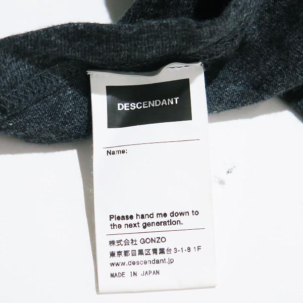 ディセンダント　DESCENDANT 厚手長袖シャツ　カットソー　サイズ3 楽天市場】descendant（長さ（袖）長袖）（Tシャツ・カットソー