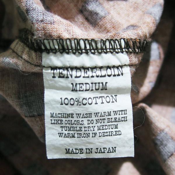 TENDERLOIN テンダーロイン T-PRINT FLANNEL SHT CHECK L/S TENDERLOIN テンダーロイン T-PRINT FLANNEL SHT CHECK L/S