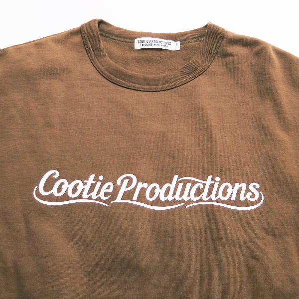COOTIE PRODUCTIONS クーティープロダクションズ LETTERED LOGO PRINT 