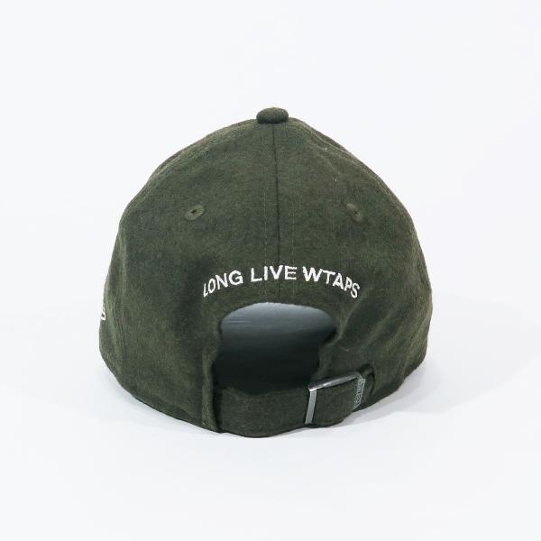 WTAPS ダブルタップス 22AW 9TWENTY/CAP/WONY.FLANNEL.NEWERAR.LLW 222NENED-HT02 LONG LIVE WTAPS フランネル ニューエラ キャップ オリーブドラブ 帽子｜nanainternational｜05