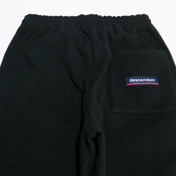 DESCENDANT ディセンダント 21AW COZY FLEECE TROUSERS 212ATDS-CSM37