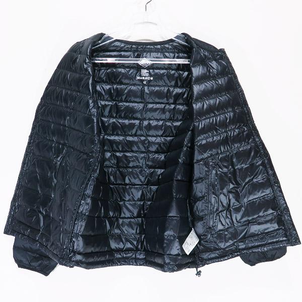 【新品】ダントン インナーダウンジャケット ブラックＳ DANTON ダントン インナーダウンジャケット(ブラック): 通常| プラザ