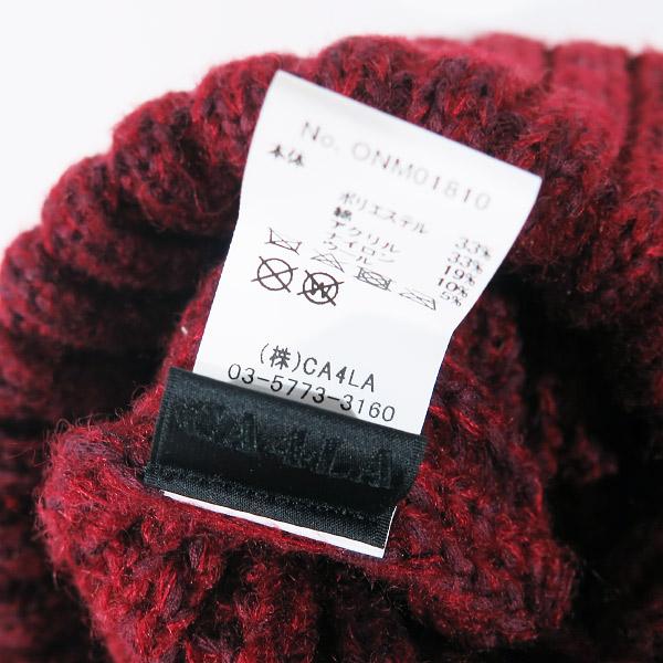 CA4LA ニット帽　ラット　カシラ　美品 LAPIN WATCH(ONESIZE GREEN): ニットキャップ｜帽子通販｜CA4LA