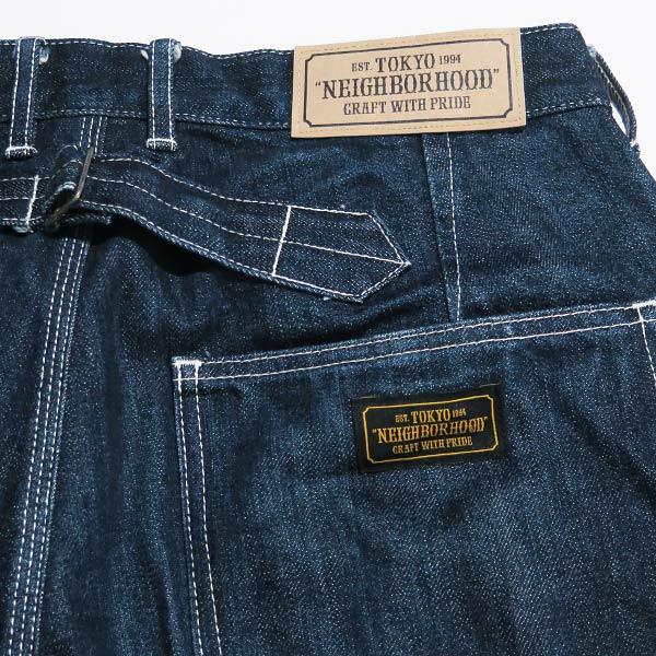 ネイバーフッド neighborhood インディゴブルー ワークパンツ NEIGHBORHOOD（ネイバーフッド） 19SS UTILITY/C-PT 191XBNH-PTM16