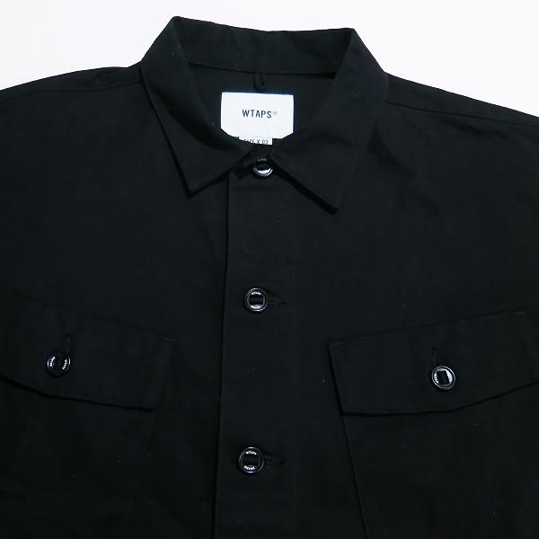 WTAPS ダブルタップス 23AW CBW/LS/COTTON.TWILL 232BRDT-SHM01 WTAPS ダブルタップス 23AW CBW/LS/COTTON.TWILL 232BRDT-SHM01