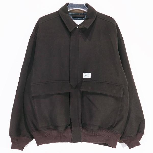 WTAPS（ダブルタップス） 23AW JFW-01/JACKET/WONY.MELTON 232BRDT