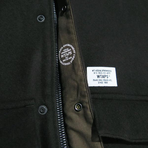 WTAPS ダブルタップス 23AW JFW-01/JACKET/WONY.MELTON 232BRDT WTAPS ダブルタップス 23AW JFW-01/JACKET/WONY.MELTON 232BRDT
