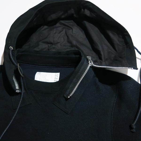 sacai サカイ SPONGE SWEAT HOODIE 20-02233M スポンジ sacai サカイ SPONGE SWEAT HOODIE 20-02233M スポンジ