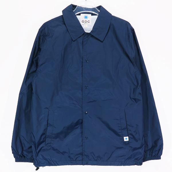 C.E（シーイー）ビッグコーチジャケット M ／ FIG-NAV JACKET GDC ジーディーシー COACH JACKET コーチ ジャケット ネイビー