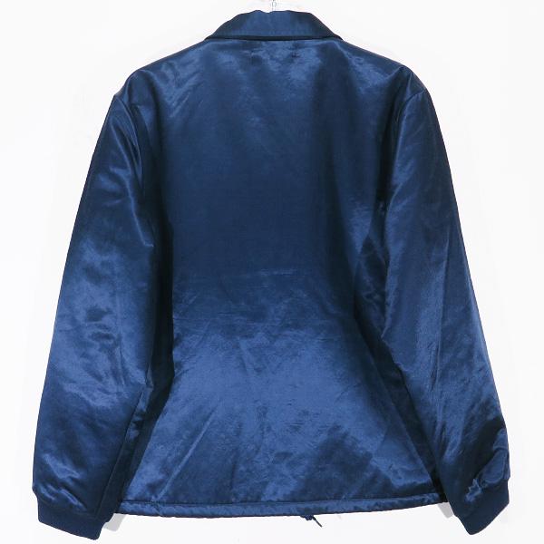 WTAPS ダブルタップス 18SS COACH/JACKET.RACO.SATIN 181TQDT-JKM01 コーチ ジャケット コットン レーヨン サテン ネイビー アウター｜nanainternational｜02